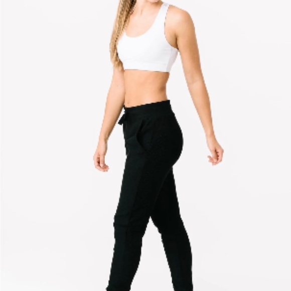 Zyia Active black ribbed joggers RETIRED size XXL great condition! - Picture 5 of 8